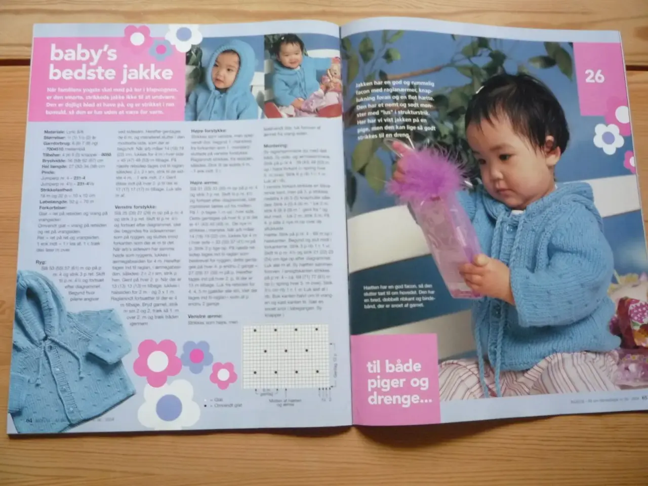 Billede 1 - Strik baby's bedste jakke