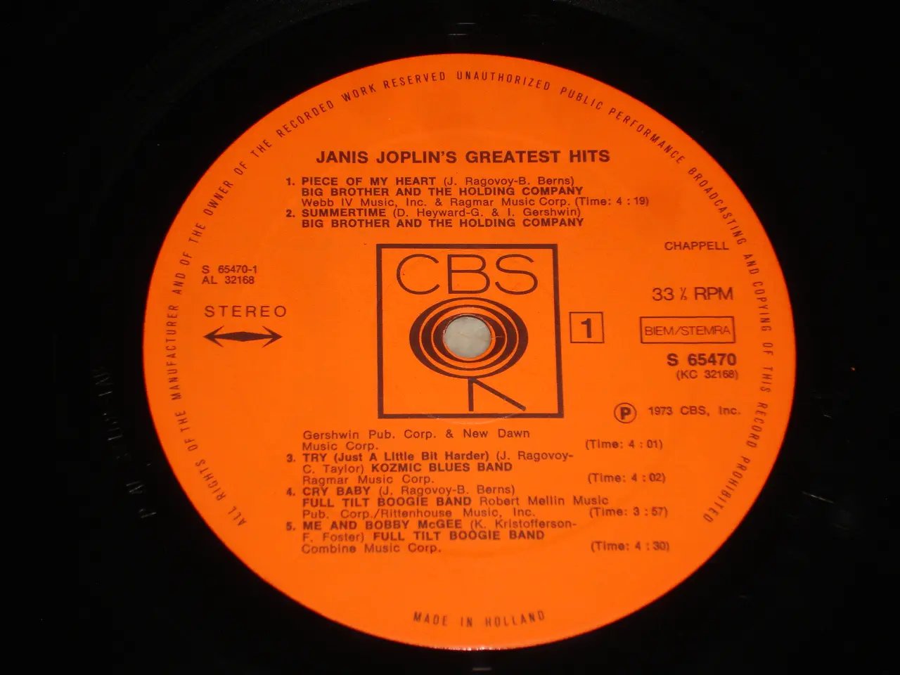 Billede 4 - Janis Joplin – Janis Joplin's Greatest Hits