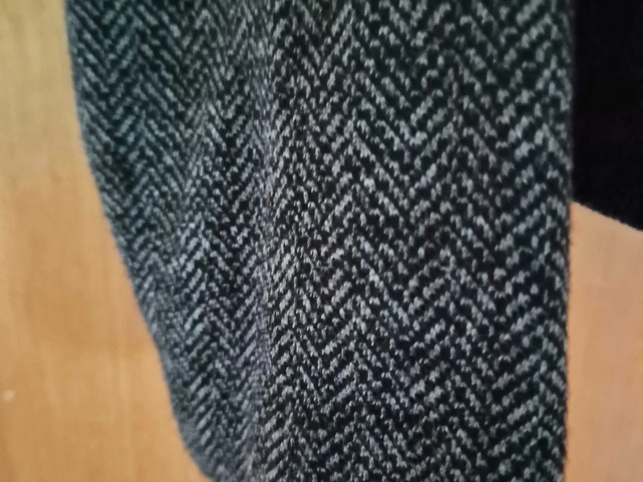 Billede 4 - Pæn gråmeleret blazer