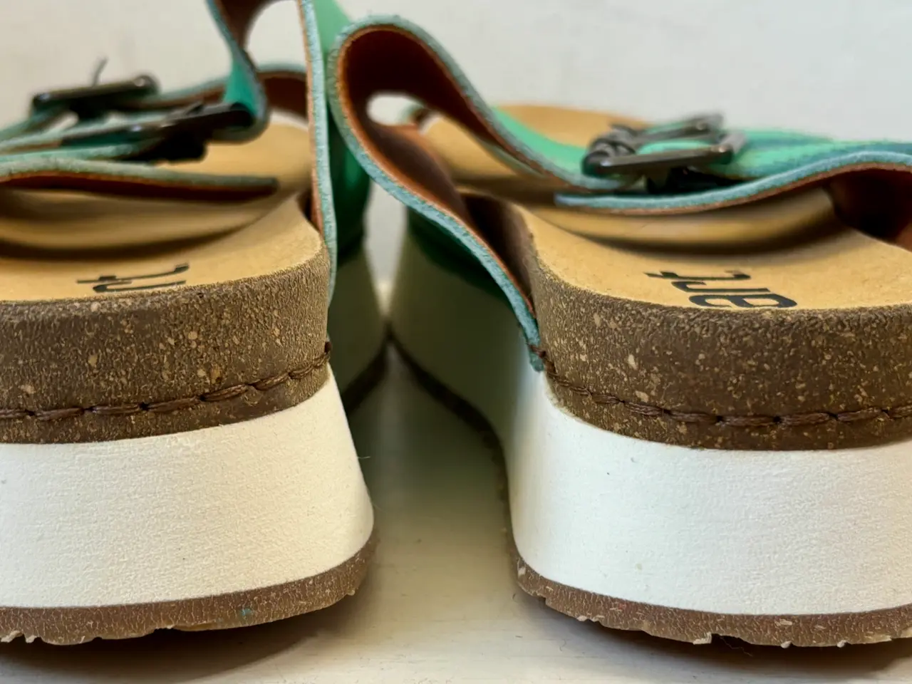 Billede 5 - Art*, grønne sandaler/slippers, str 41