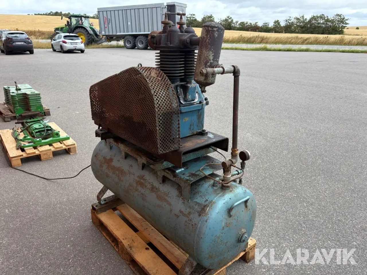 Billede 4 - Kompressor O. J. Malmberg Maskinfabrik 3278 300 Liter