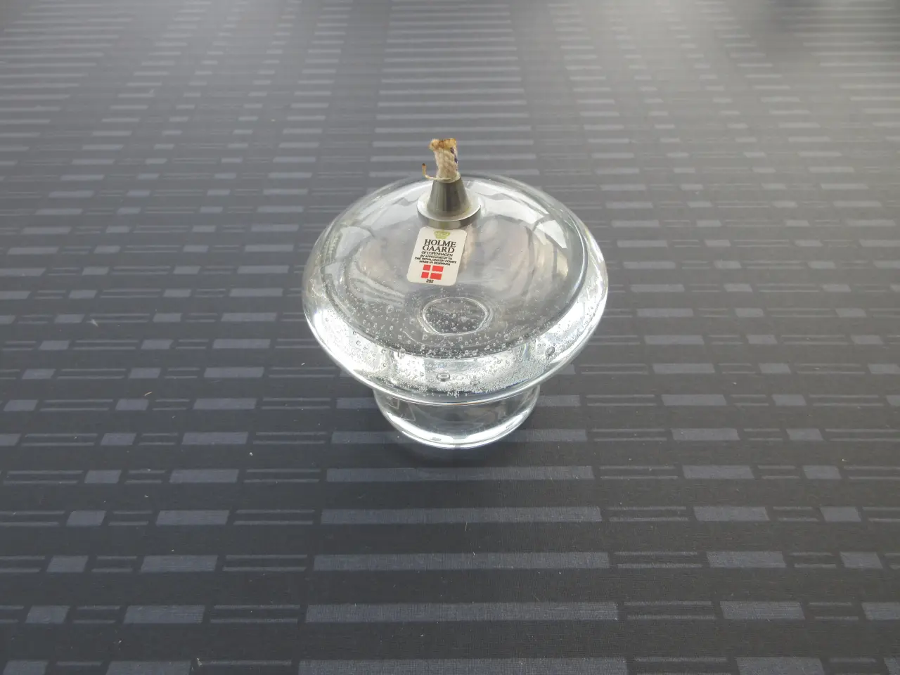 Billede 1 - Holmegaards Olie lampe