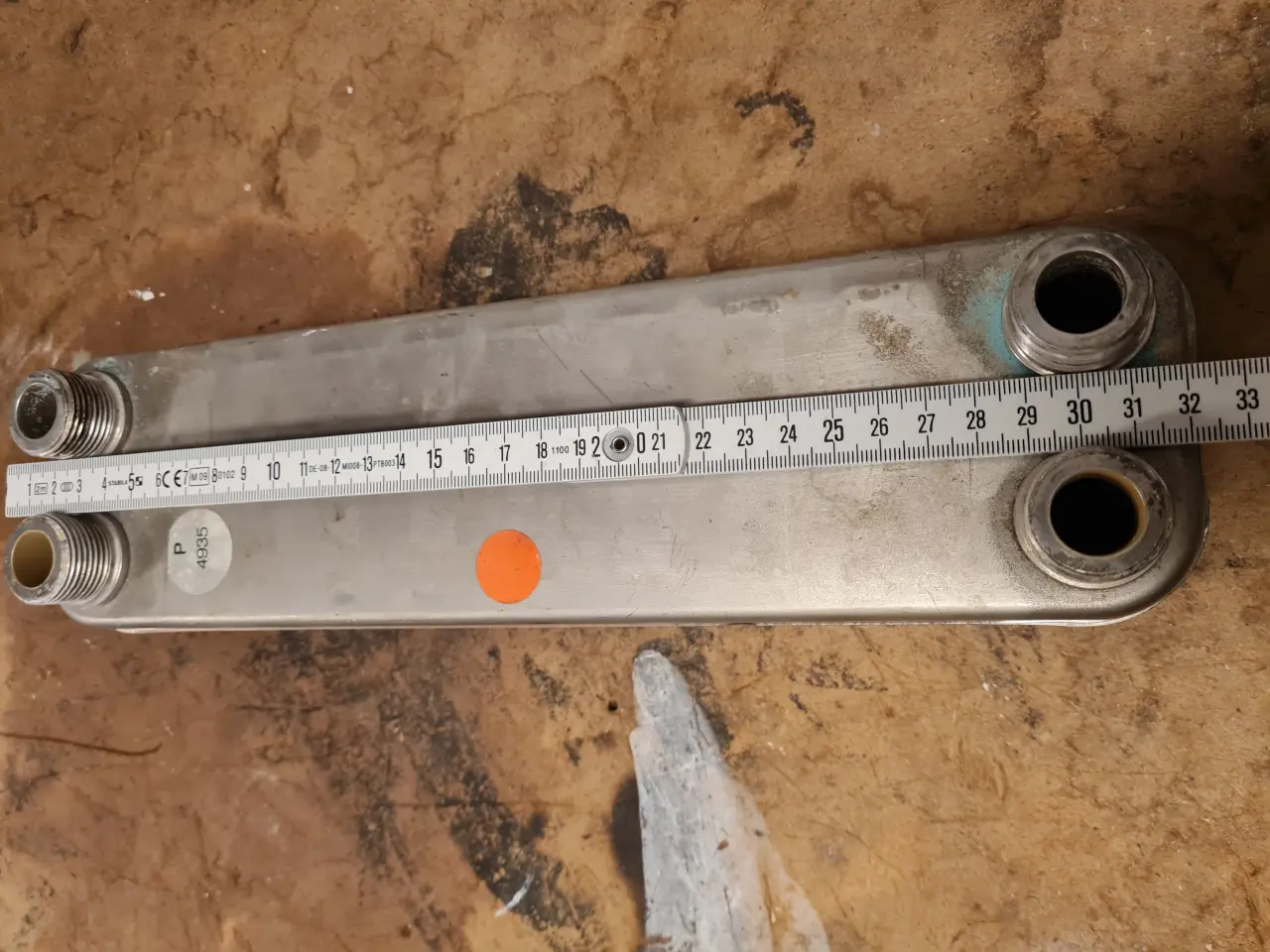 Billede 2 - Varmeveksler Danfoss Redan, kobberloddet
