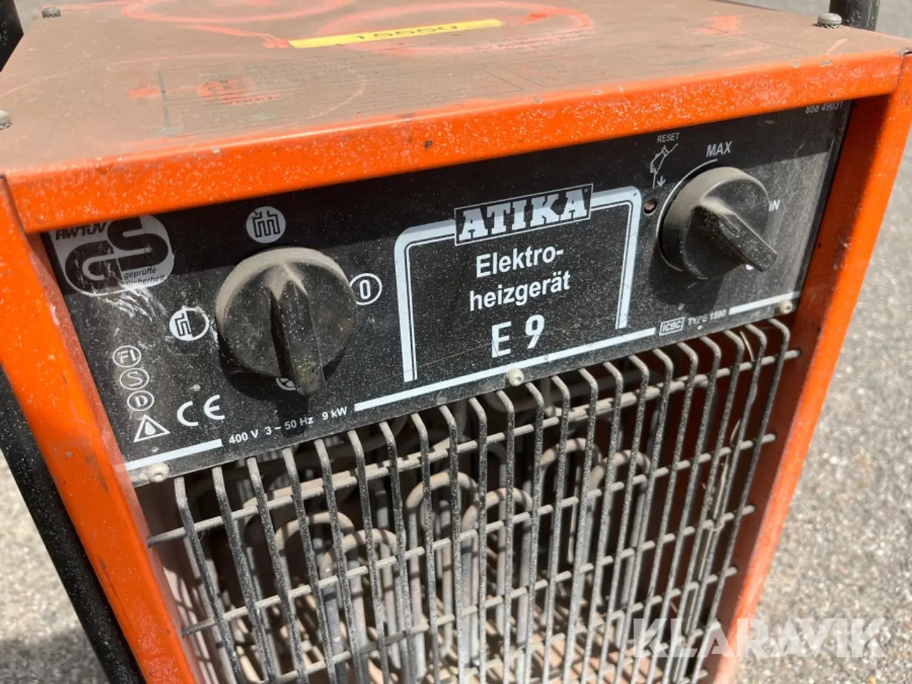 Billede 10 - Affugter/varmeblæser Danfherm/Atika Cd1100/E9 2 styk