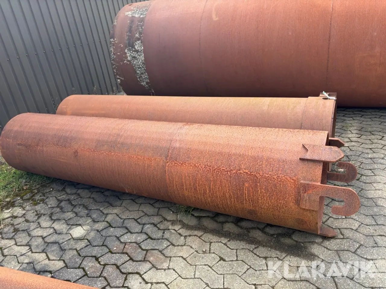 Billede 4 - Casing jern rør Ø. 3000x680mm 2 styk