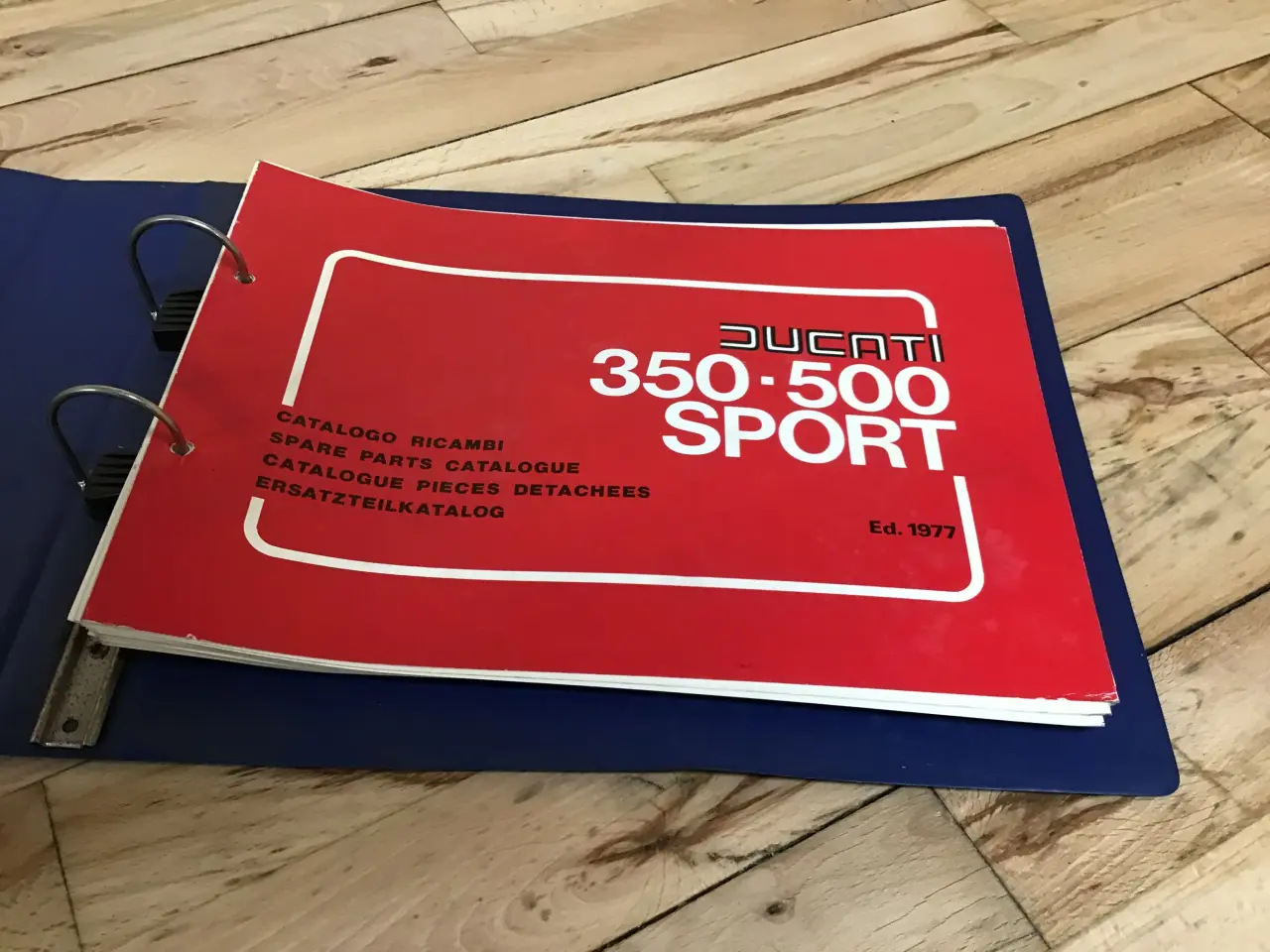 Billede 3 - Ducati 350-500 parts katalog a