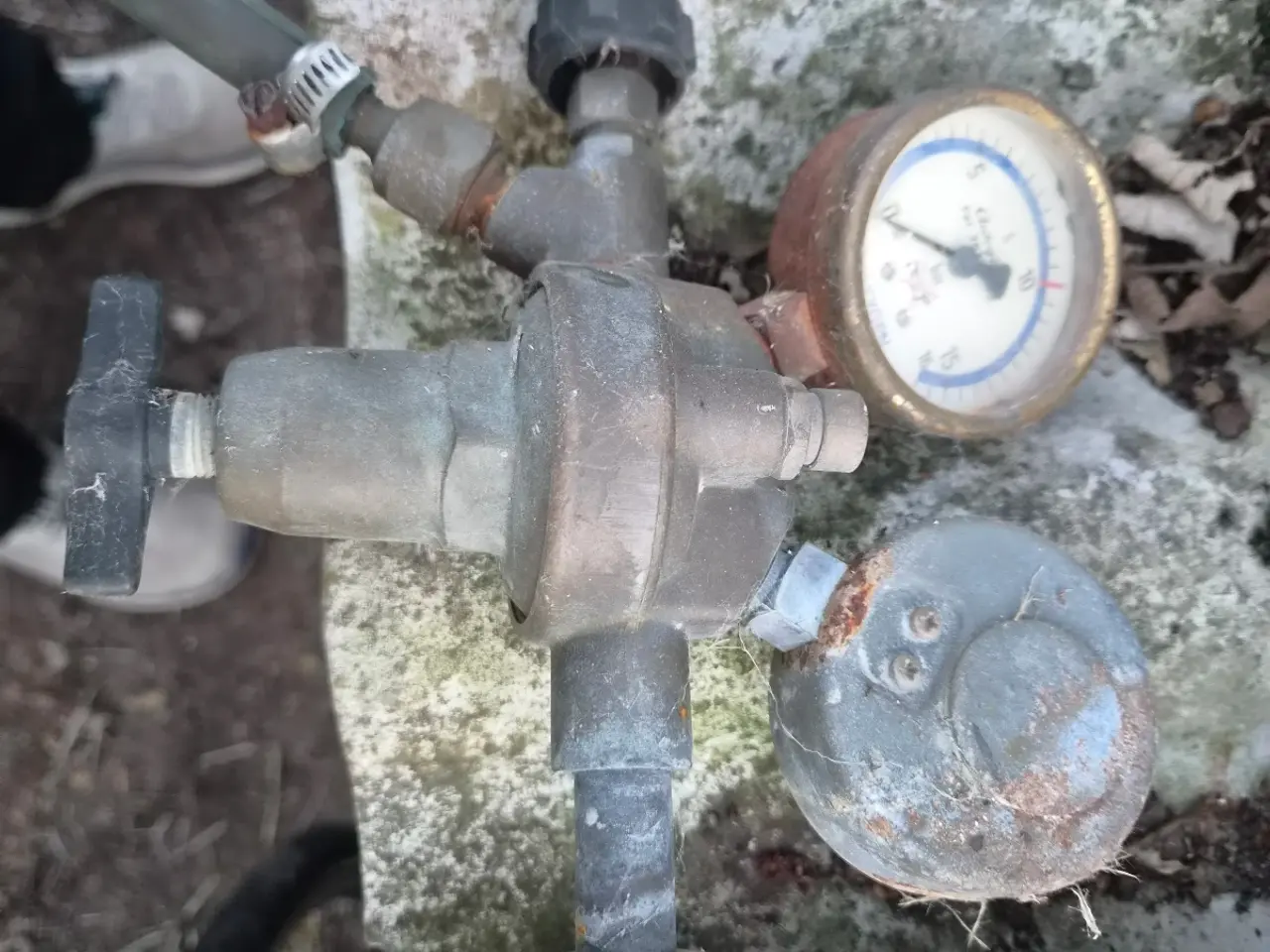 Billede 1 - Manometer til Oxygen mm