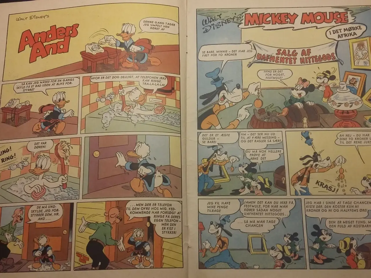 Billede 3 - Mickey Mouse og elfenbenshundene.