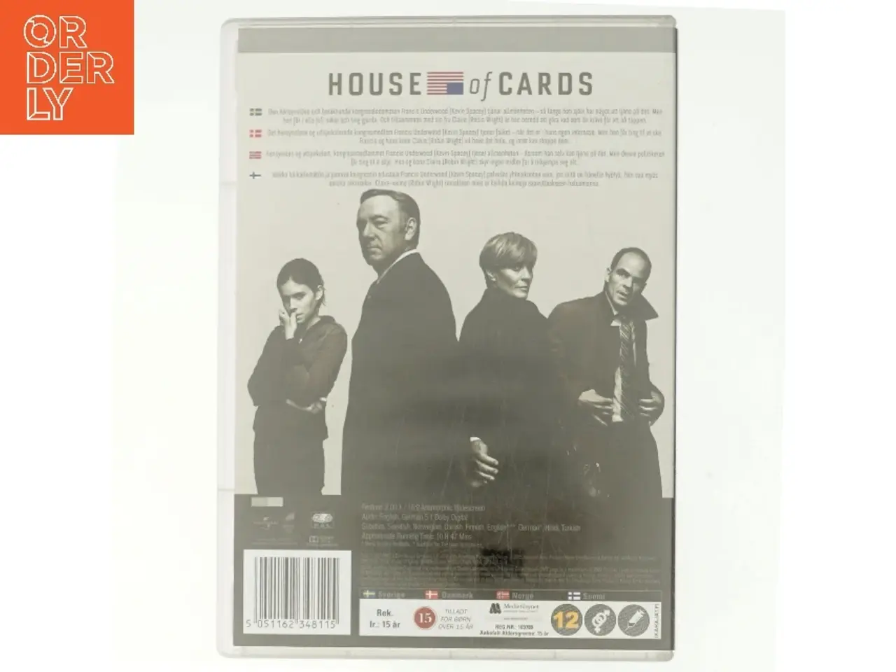 Billede 3 - House of Cards, first season