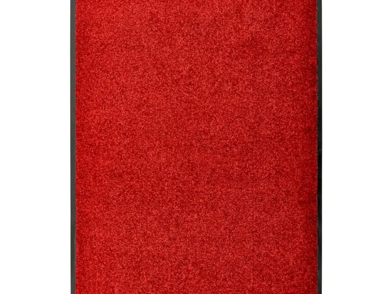 Billede 1 - Vaskbar dørmåtte 60x90 cm rød