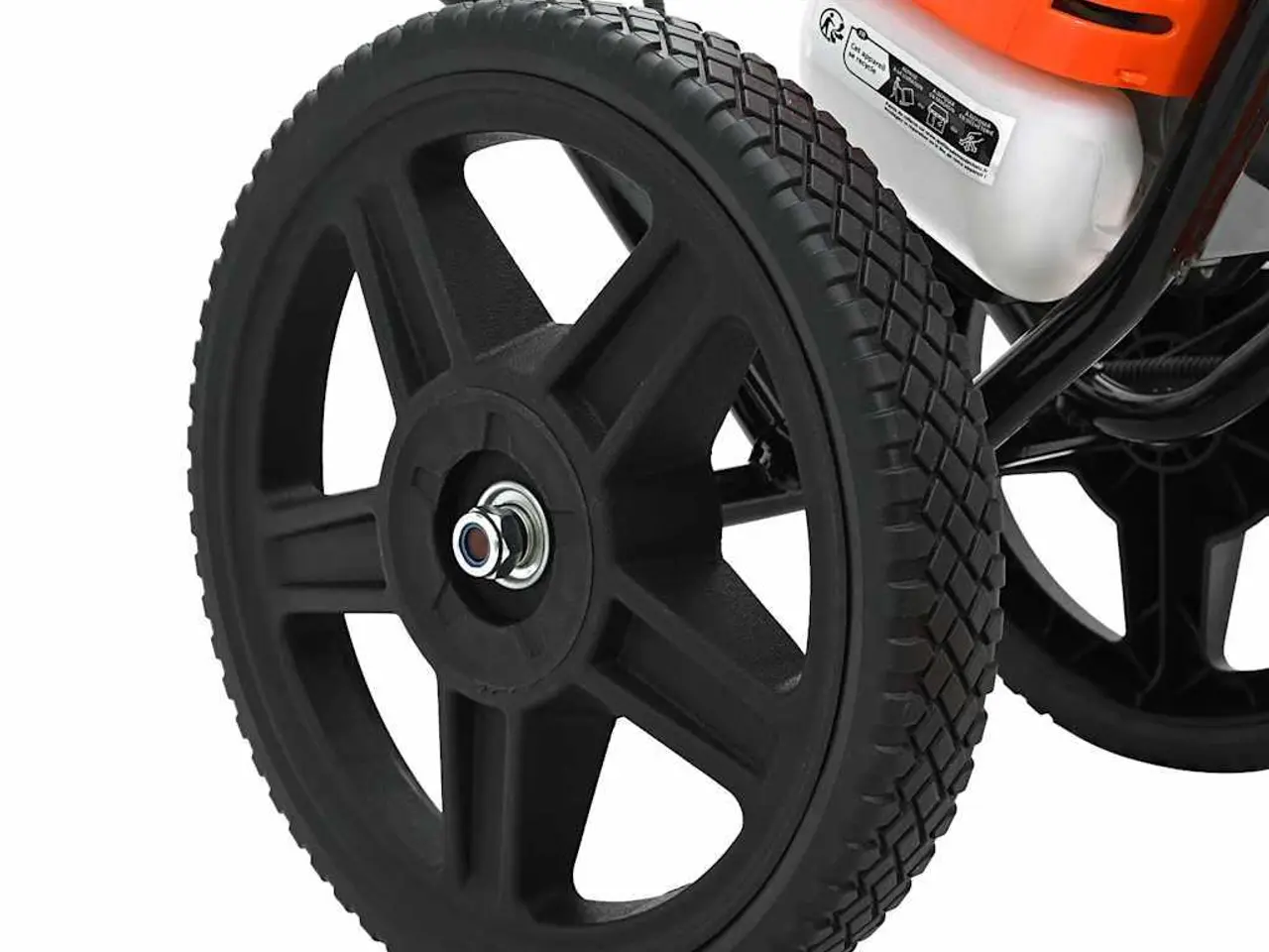 Billede 8 - Buskrydder med hjul 52 cc 1,45 kW orange