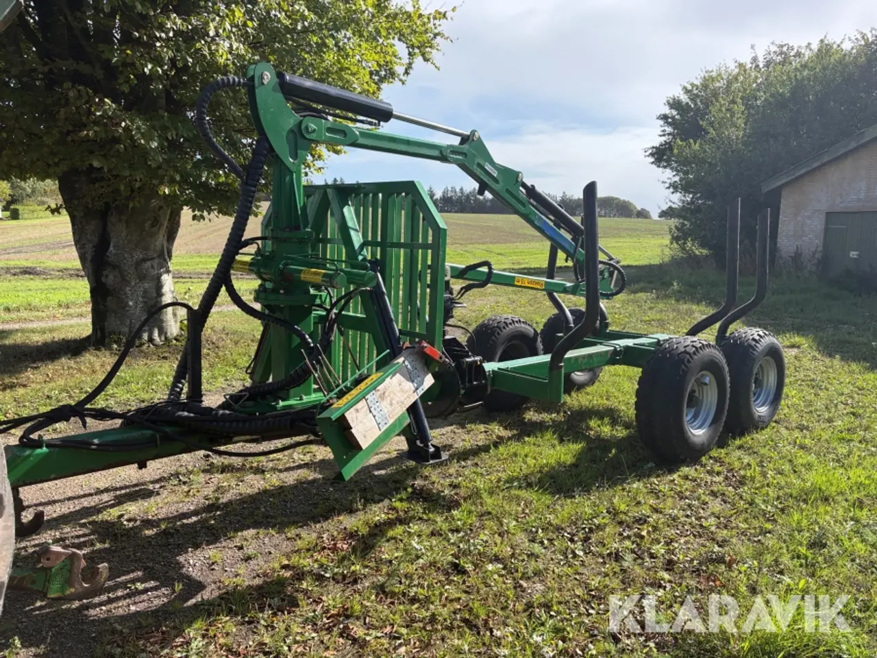 Billede 1 - Skovvogn Kellfri SV 6 med 4.7 meter kran