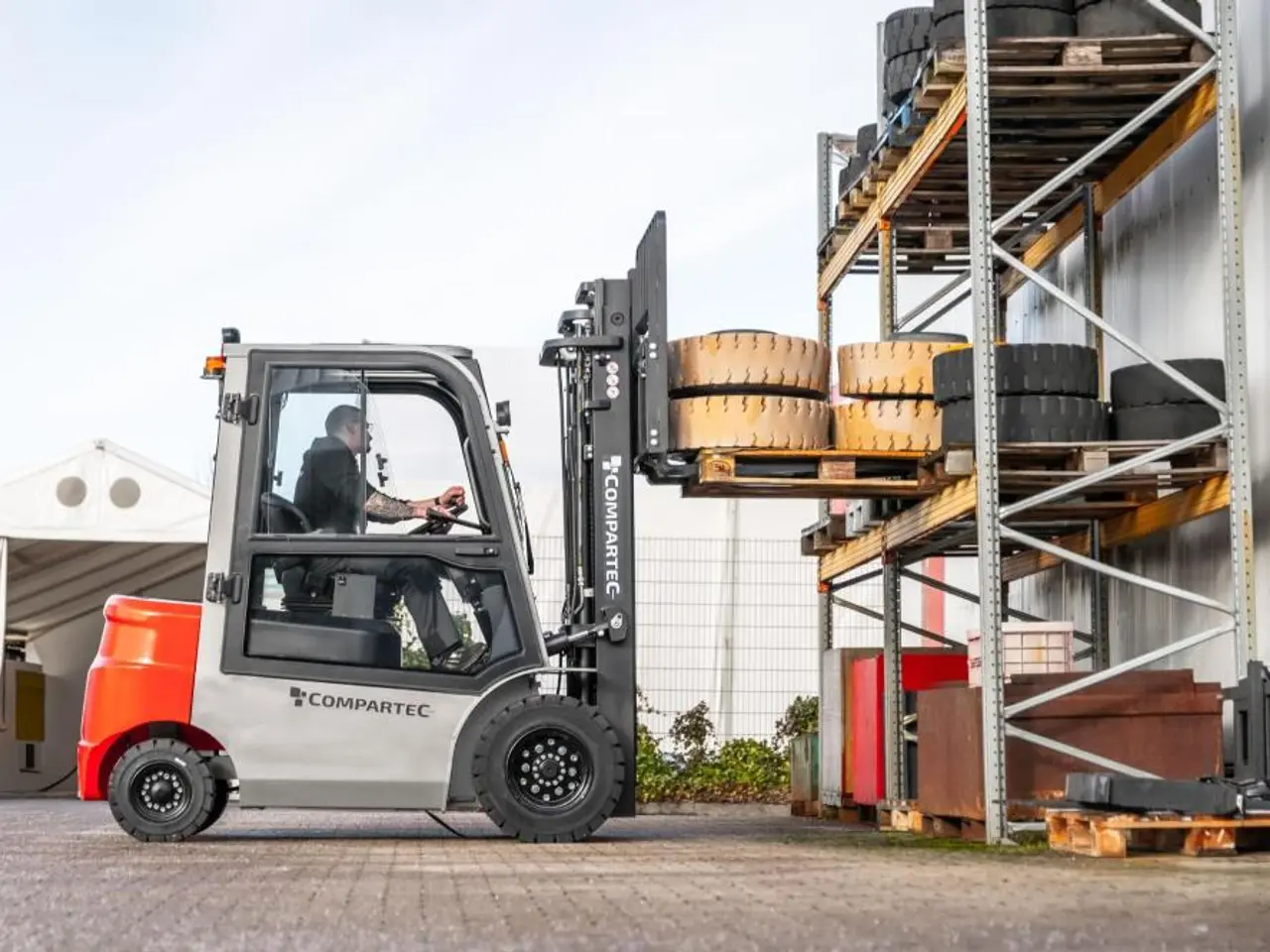 Billede 6 - Elektrisk gaffeltruck CSX35 - 3500 kg, 4800 mm løftehøjde, Lithium-ion-batteri
