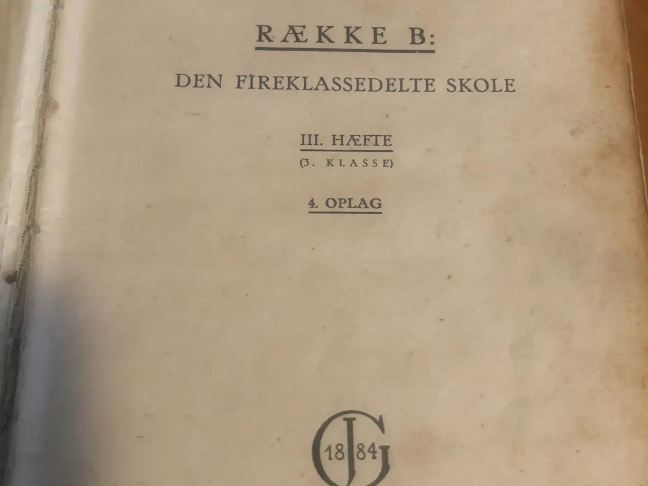 Billede 3 - Landsbyskolens Regnebog fra 1929