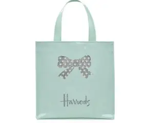 NY! Harrods Small Bet's Bow Shopper Bag
