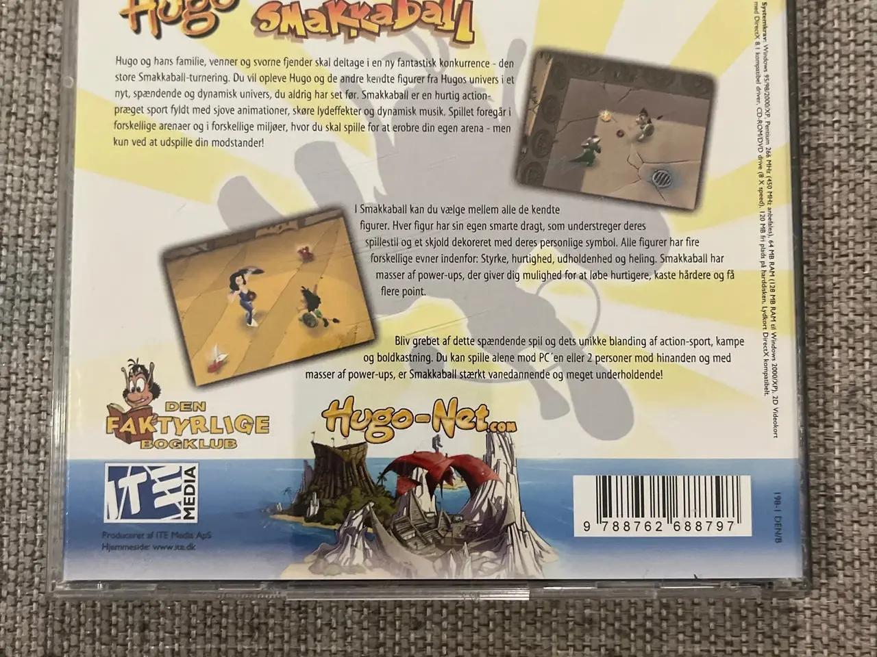 Billede 2 - Hugo Smakkaball PC spil