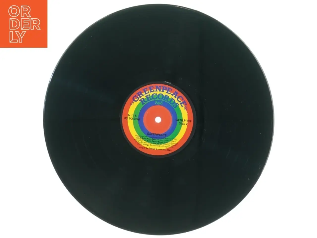 Billede 3 - Greenpeace vinylplade fra Greenpeace Records (str. 31 x 31 cm)