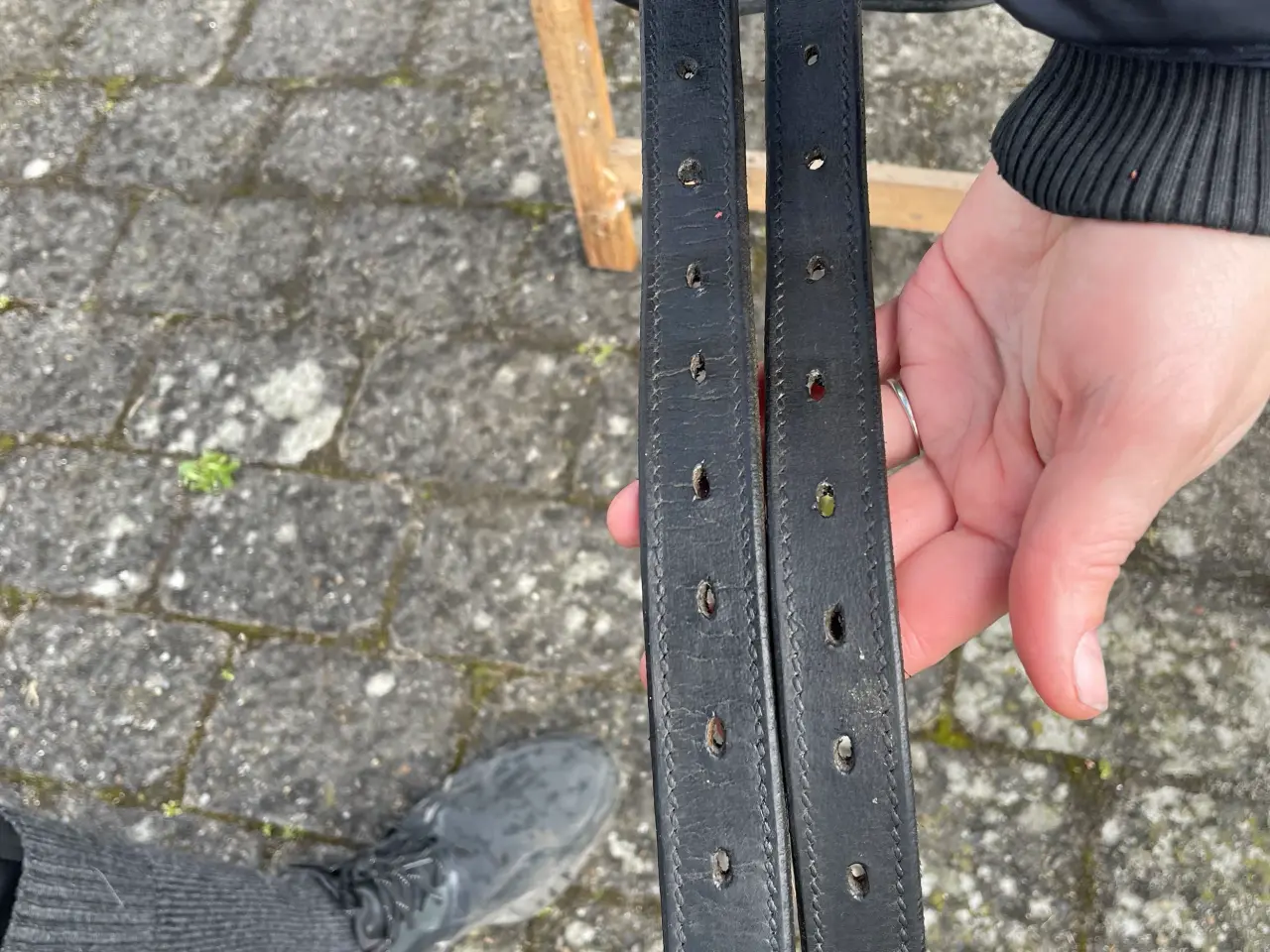 Billede 9 - Sort dressur sadel 16”