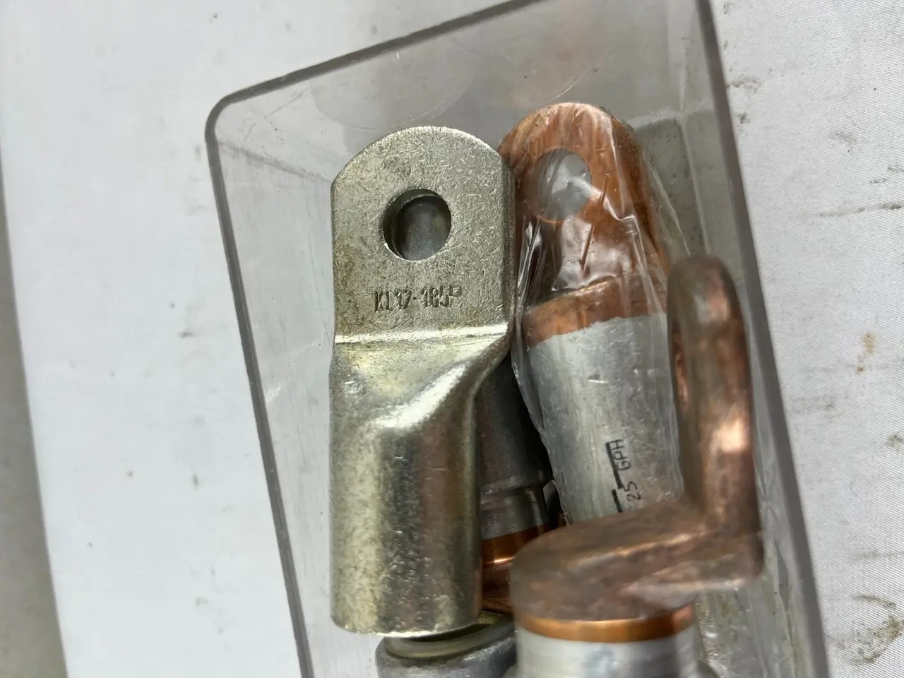 Billede 11 - Bimetallic kabel Lugs Al/Cu Crimp Type For 185 Mm²