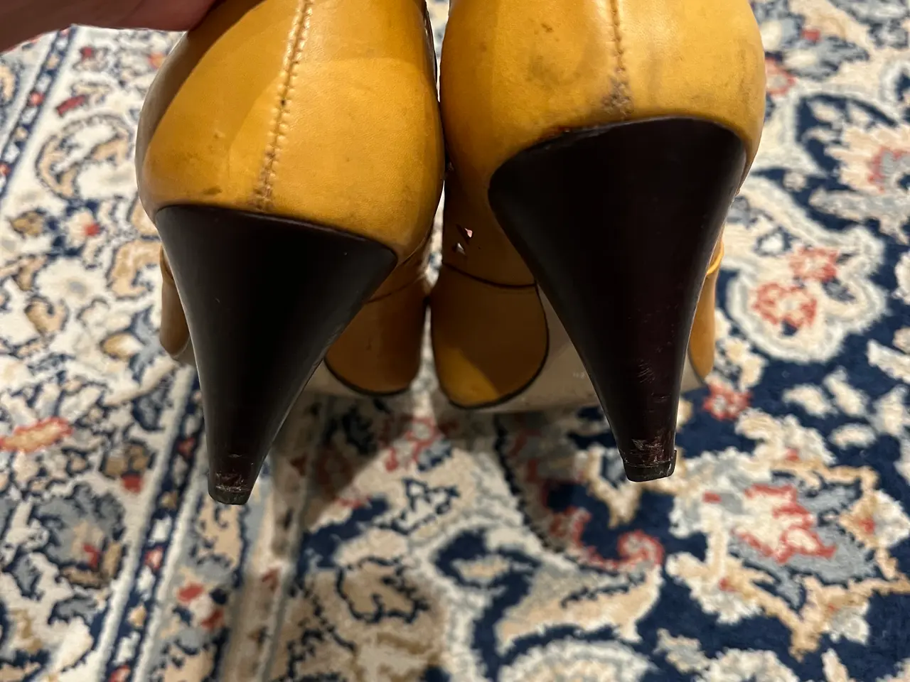 Billede 5 - Smukke gule pumps