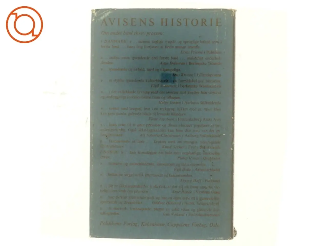Billede 3 - Avisens historie 3 af Hakon Stangerup (bog)