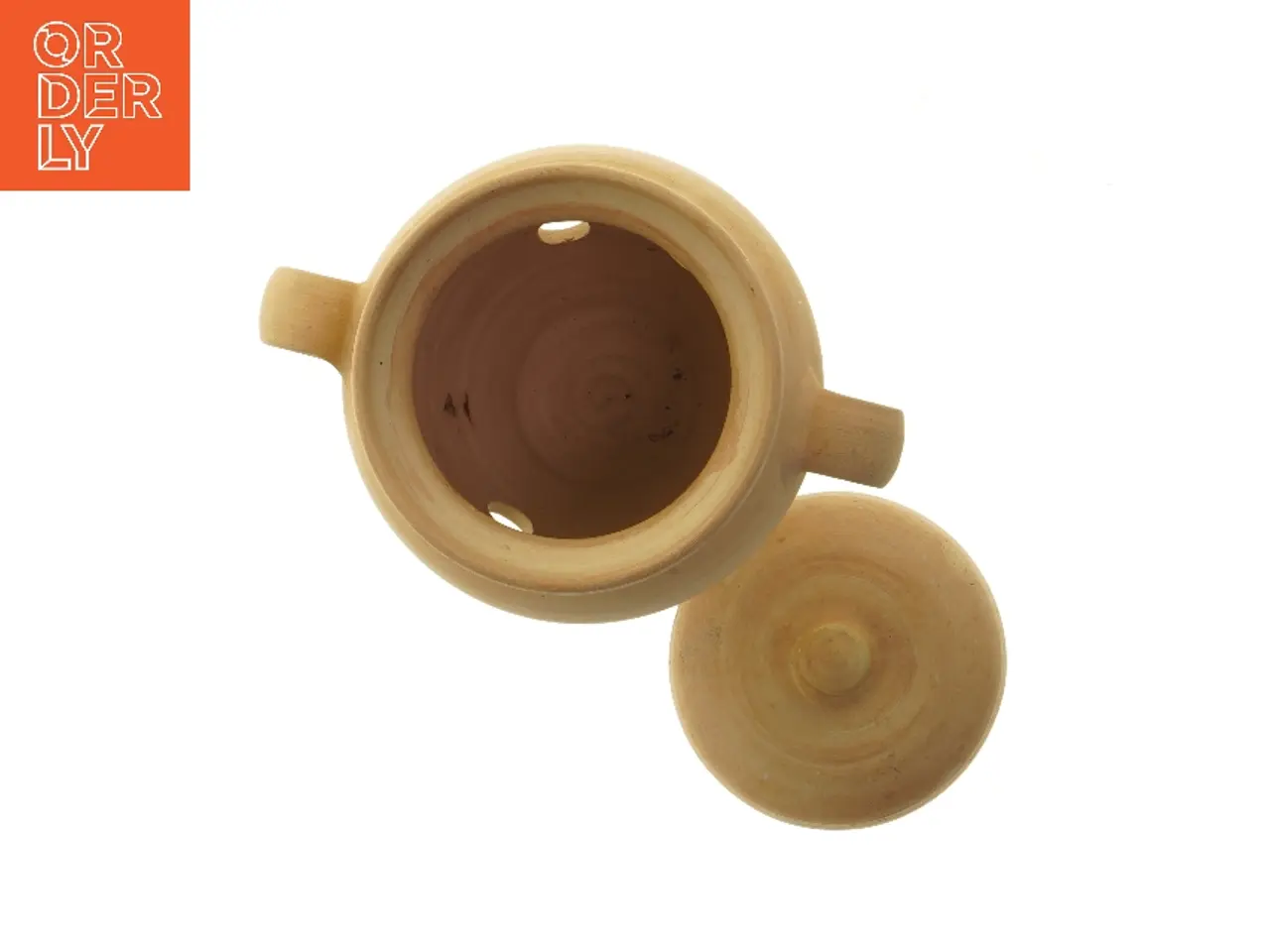 Billede 4 - Terrakotta krukke med låg (str. 19 cm)
