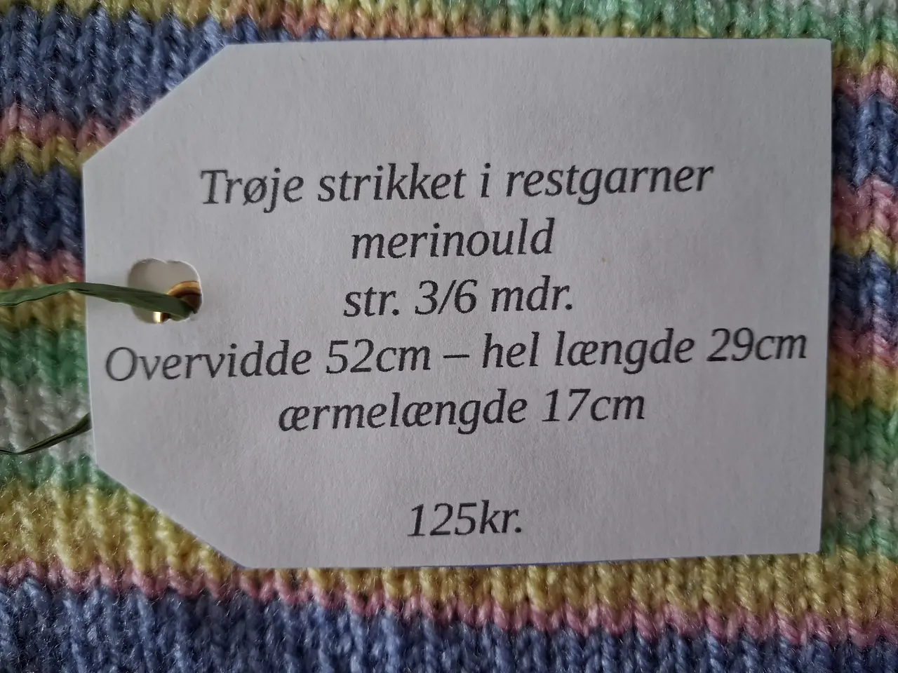Billede 2 - Håndstrikket ny
