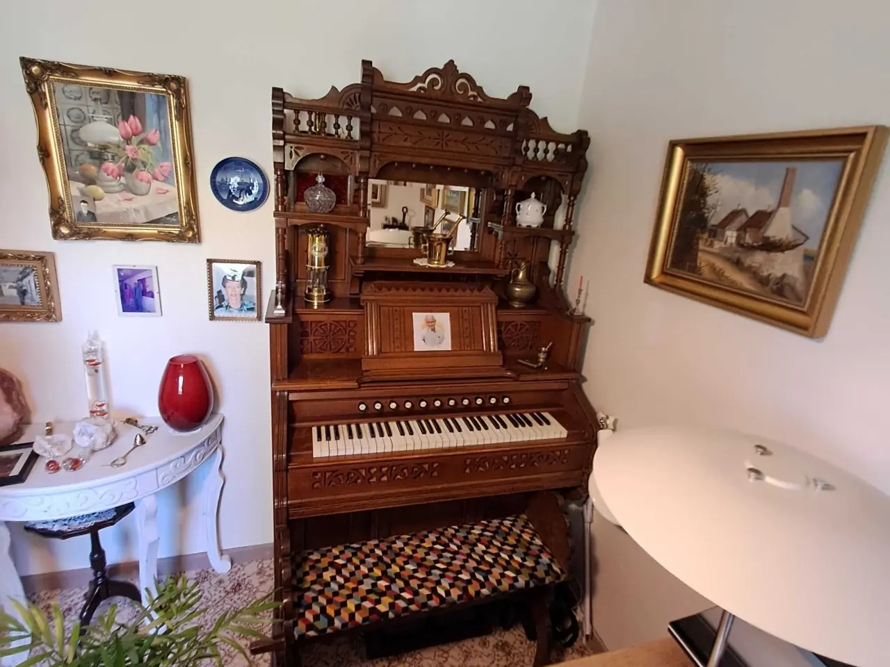Billede 1 - Antik Orgel, pumpeorgel