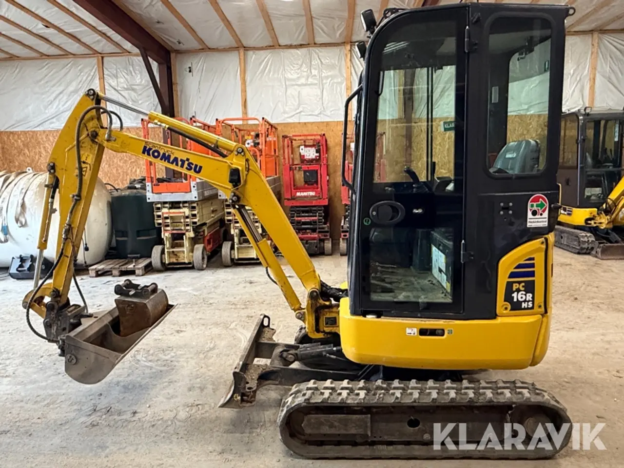 Billede 2 - Minigravemaskine Komatsu PC16R HS