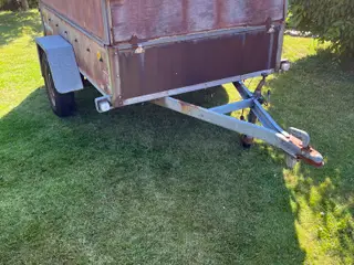 Brenderup Trailer 500 kg. med høje sider (40 cm). 
