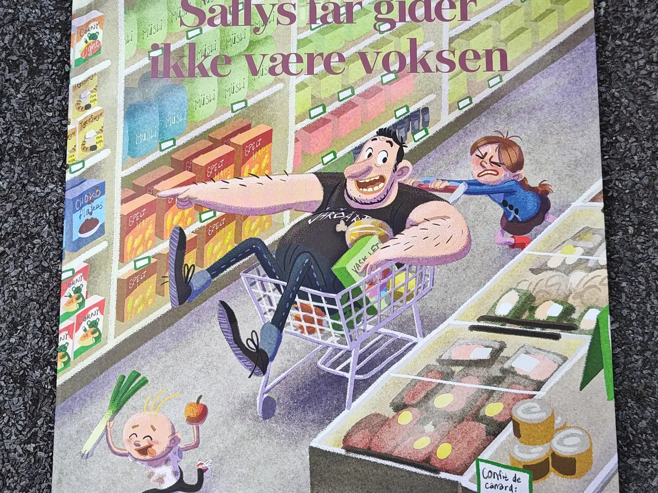 Billede 1 - Sallys far gider ikke være voksen BOG