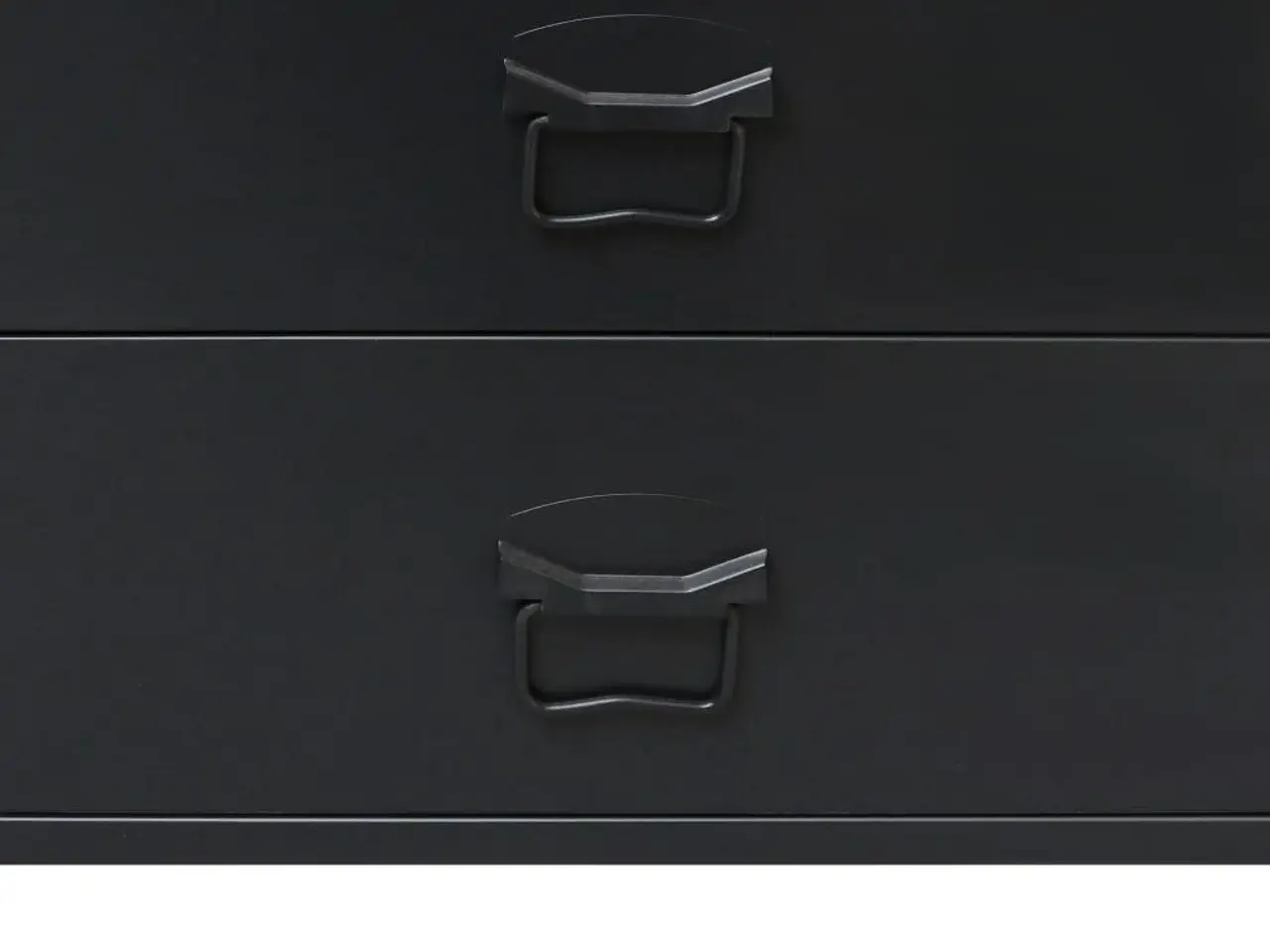 Billede 6 - Kommode i metal - industriel stil, 78 × 40 × 93 cm, sort