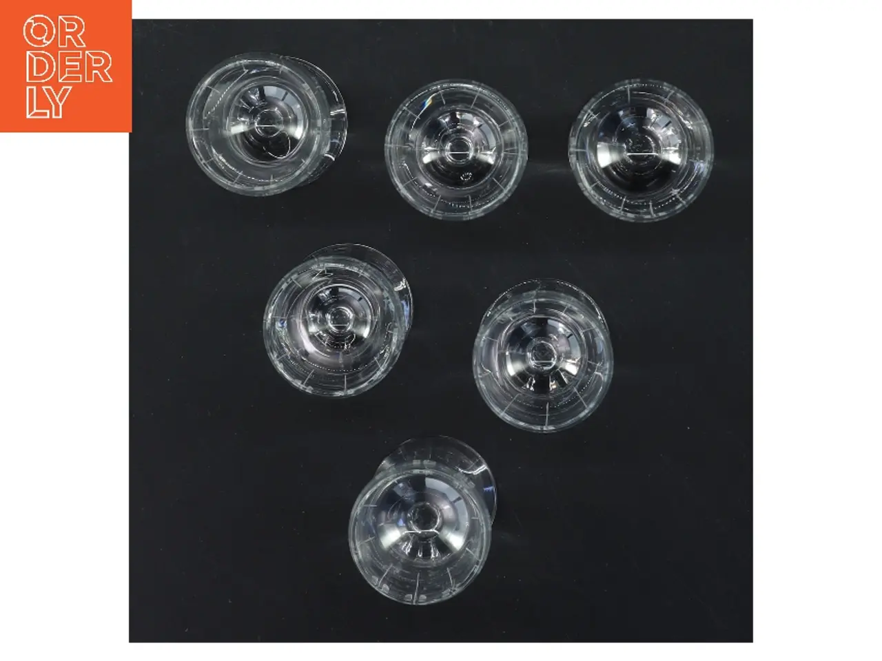 Billede 2 - Sæt med 6 klare glas (str. 6 stk Ø 4 cm længde 8,5 cm)
