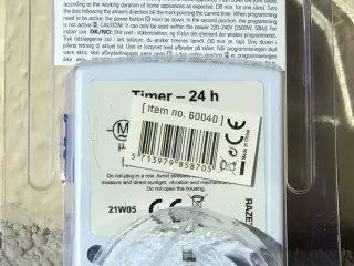 RAZE timer tænd/sluk ur