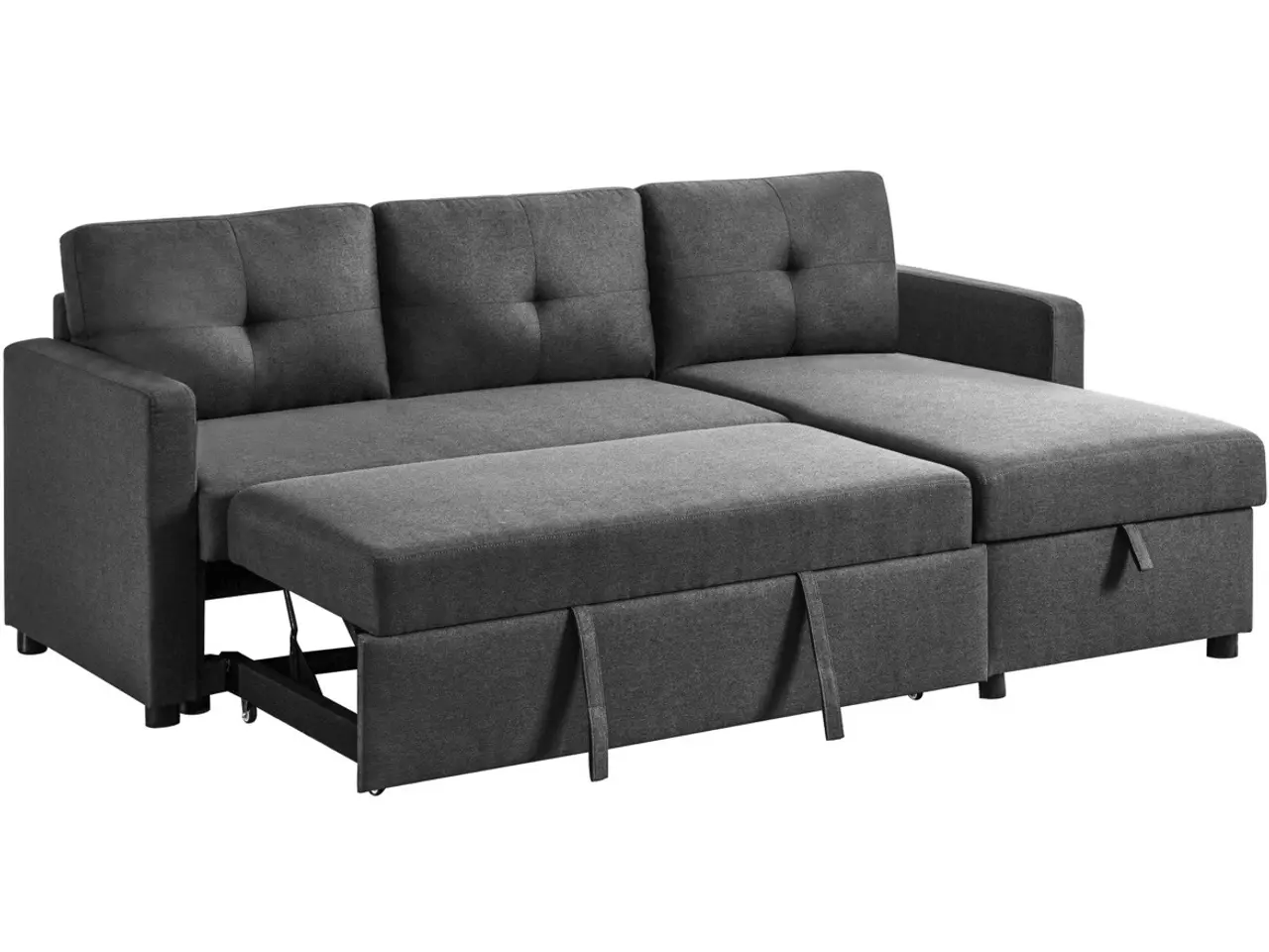 Billede 2 - Sovesofa med chaiselong