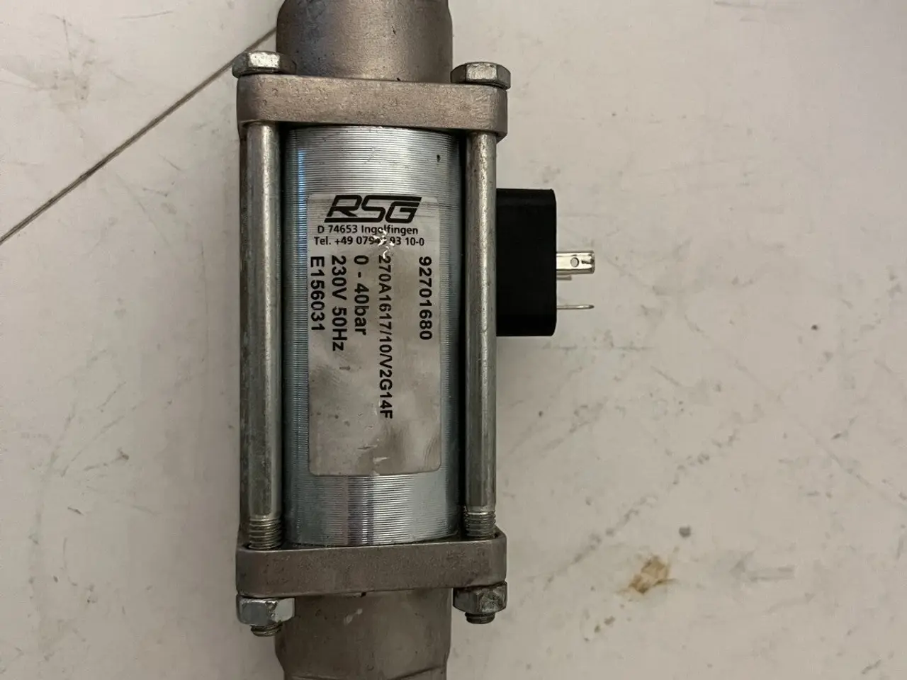 Billede 3 - RSG 270A Coaxial magnetventil 0–40bar 230V 1/2"