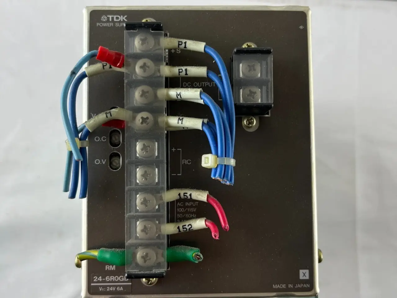 Billede 3 - TDK RM24-6R0GB strømforsyning 24V DC 6A 100-115V