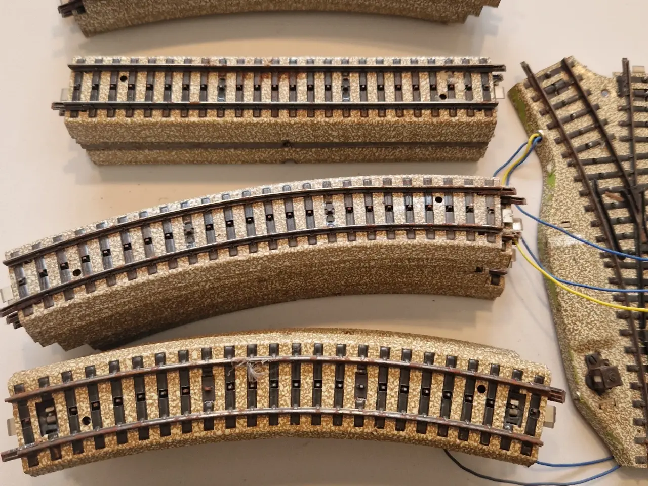 Billede 3 - Märklin metalskinner 50 stk