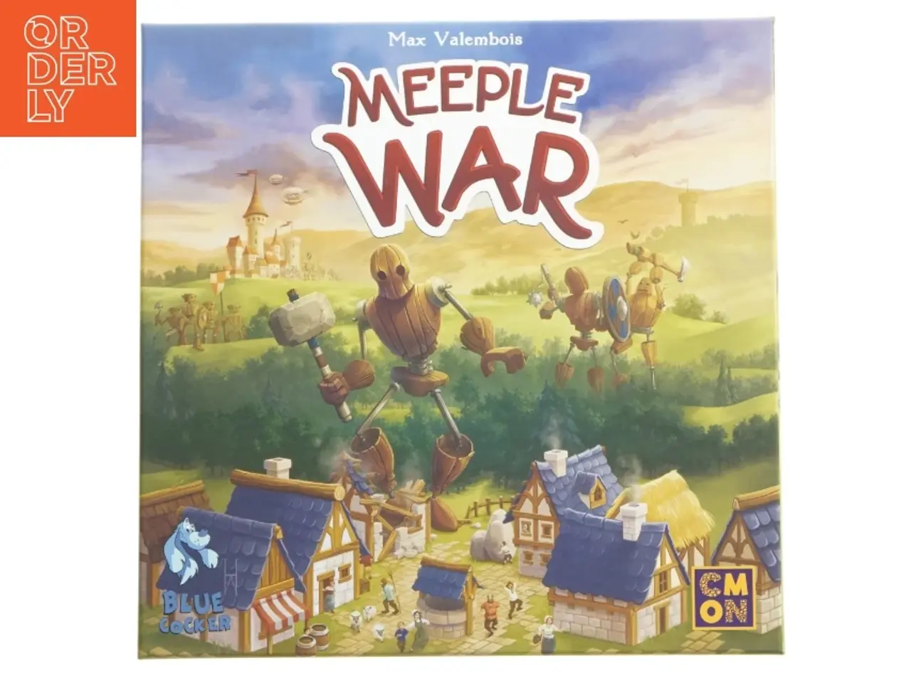 Billede 1 - Meeple War brætspil fra Blue Cocker (str. 25x25 cm)