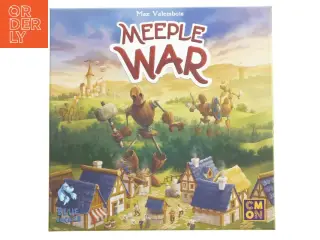 Meeple War brætspil fra Blue Cocker (str. 25x25 cm)