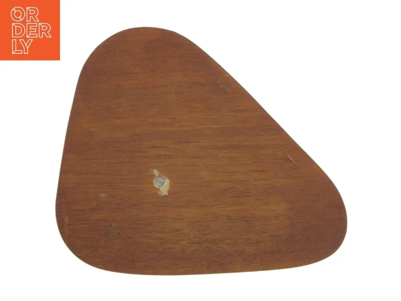 Billede 3 - Teak træ Vægophæng med dyrefigur relief (str. 26 x 20 cm)