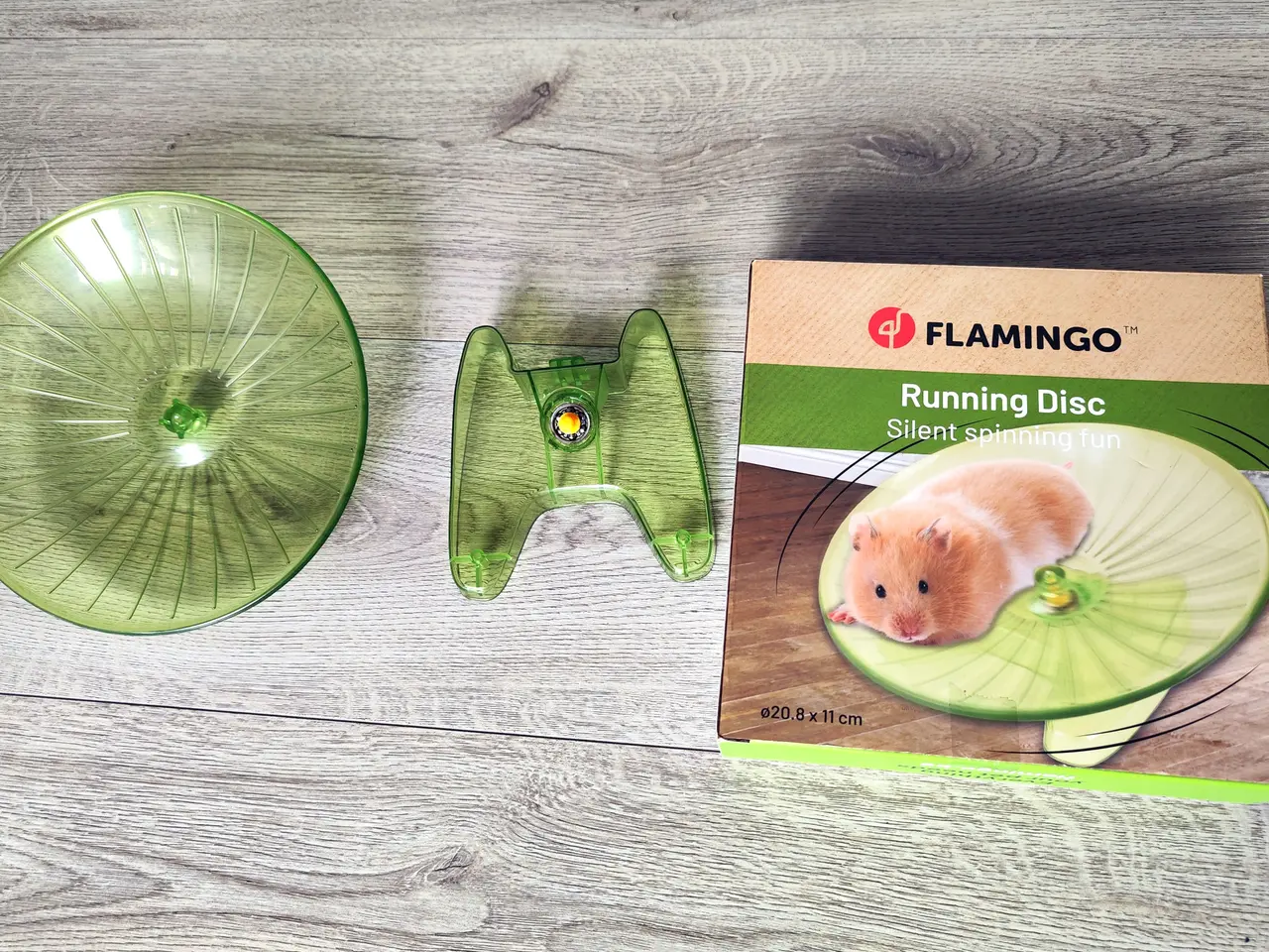Billede 1 - Flamingo running disc til hamster 