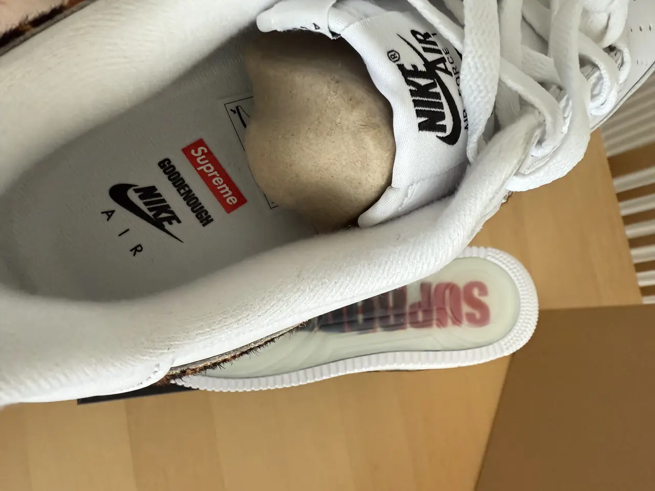Billede 5 - Supreme x Nike Air Force 1 x GoodEnough