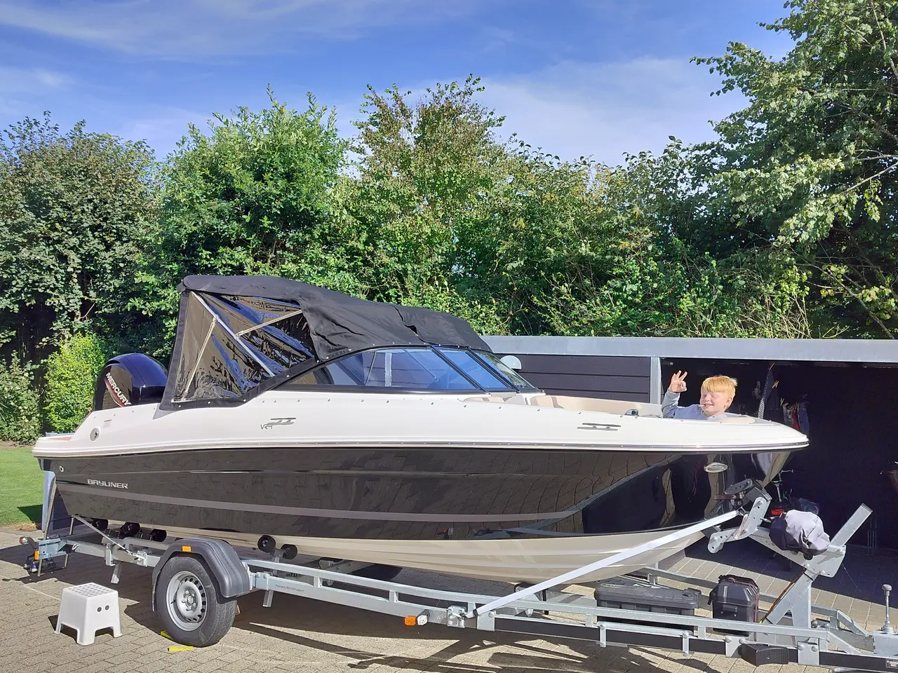 Billede 1 - Bayliner VR4 150 HK m/Branderup 1800 kg