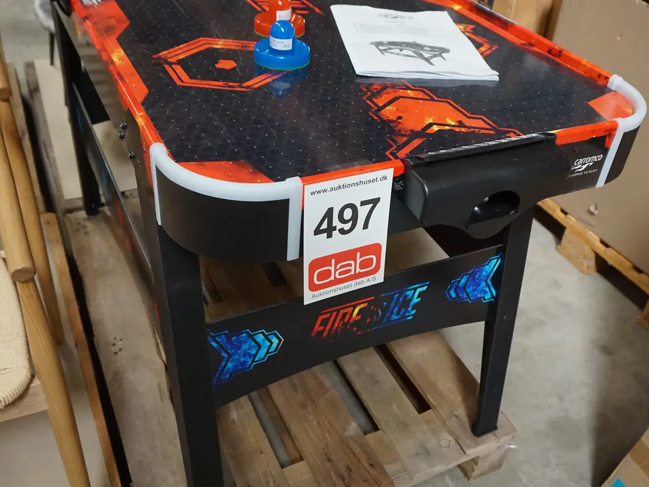 Billede 4 - Carromco Air Hockey Fire vs Ice spillebord