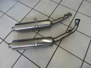Udstødning, Honda VTR1000