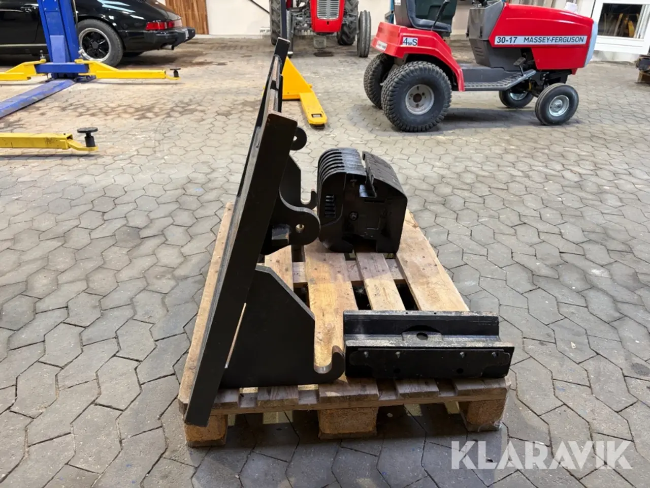 Billede 4 - Pallegafler og 144 kg kontravægt