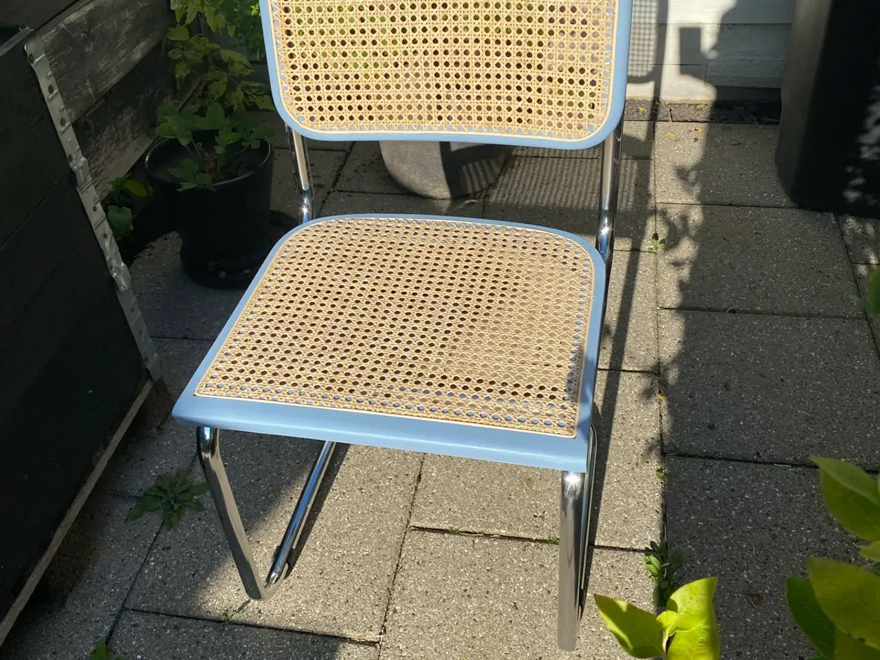 Billede 3 - Flotte blå frisvingerstole