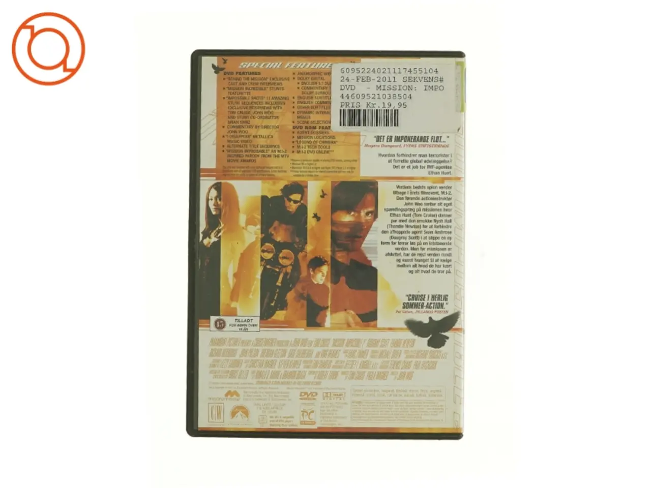 Billede 3 - M:i-2 fra dvd