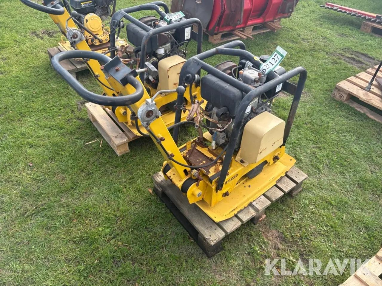 Billede 1 - Pladevibrator Bernards RT220 1 styk